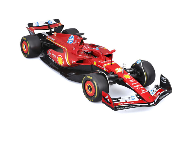 Bburago Ferrari SF-24 1:18 (2024) #16 Charles Leclerc